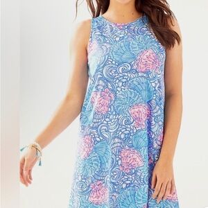 Lilly Pulitzer Kristen Seashell Print Swing Dress